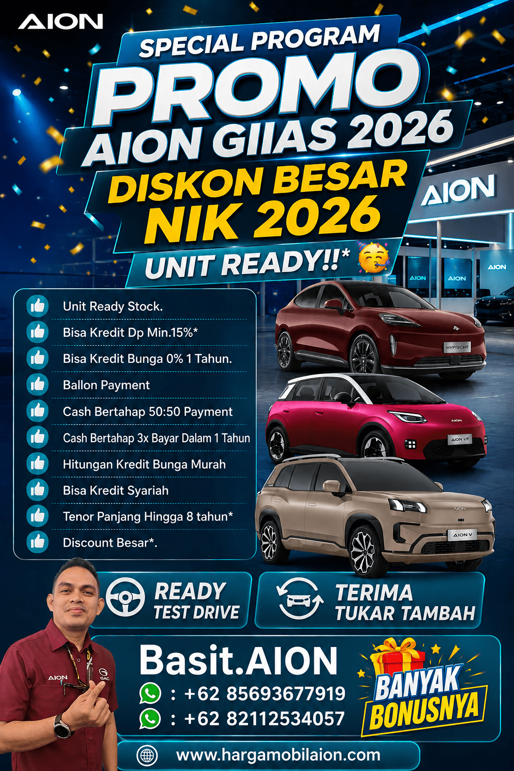 promo aion giass basit sukamaju